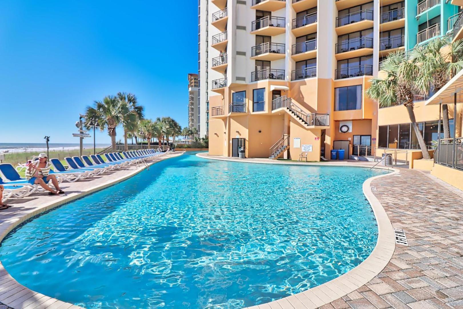 Enticing Ocean View Condo Located On The Blvd, Wifi Included, Monthly Winter Ren Myrtle Beach Exterior foto
